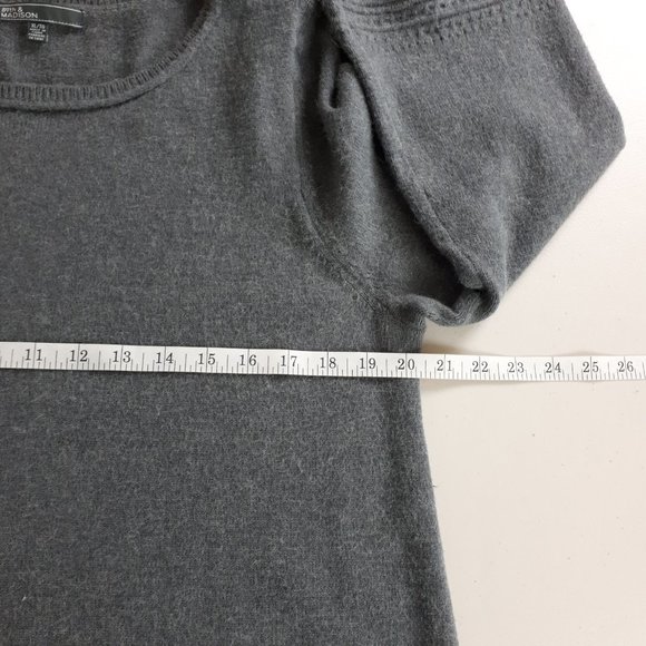 89th & Madison Light Gray Wide Sleeve Sweater - Picture 5 of 11